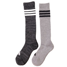 画像をギャラリービューアに読み込む, アディダス キッズ 靴下 ハイソックス 子供 冬 2足組 19-21cm~23-25cm 男の子 スポーツ ジュニア adidas ソックス ひざ下 19cm 23cm 男子 セット