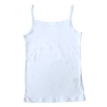 画像をギャラリービューアに読み込む, キッズ 綿100% キャミソール 胸二重 スクールインナー 女の子 130cm~160cm (小学生 キッズ 中学生 女児 インナー 綿100% ガールズ 130 140 150 160)