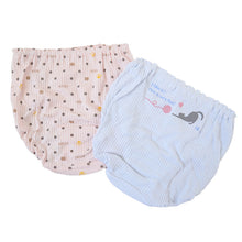 画像をギャラリービューアに読み込む, 子供 ショーツ 綿100% キッズ 締め付けない 2枚組 130 140 150 160 リブ 女の子 下着 パンツ 小学生 伸びる 伸縮 女児ショーツ 深ばき ガールズ インナー 子ども 柄 深め コットン 青 ピンク