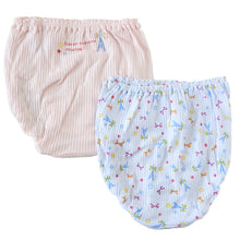 画像をギャラリービューアに読み込む, 子供 ショーツ 綿100% キッズ 締め付けない 2枚組 130 140 150 160 リブ 女の子 下着 パンツ 小学生 伸びる 伸縮 女児ショーツ 深ばき ガールズ インナー 子ども 柄 深め コットン 青 ピンク