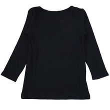 画像をギャラリービューアに読み込む, 綿100% 8分袖 インナー レディース 肌着 M L LL 下着 綿 コットン ガーゼ 薄手 秋 冬 シャツ 黒 オフホ グレー ピンク (在庫限り)