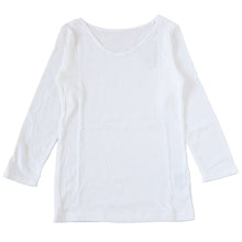 画像をギャラリービューアに読み込む, 綿100% 8分袖 インナー レディース 肌着 M L LL 下着 綿 コットン ガーゼ 薄手 秋 冬 シャツ 黒 オフホ グレー ピンク (在庫限り)