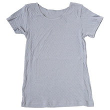 画像をギャラリービューアに読み込む, 綿100% インナー レディース 肌着 半袖 M L LL (下着 綿 コットン ガーゼ 薄手 秋 冬 シャツ 黒 オフホ グレー ピンク) (在庫限り)