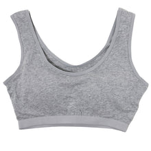 画像をギャラリービューアに読み込む, キッズ 綿混 ハーフブラ カップ付き スクール インナー 女の子 150 160 165 伸縮 ストレッチ 小学生 子供 下着 肌着 中学生 女児 ガールズ カップ