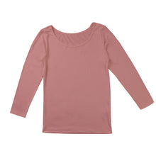 画像をギャラリービューアに読み込む, インナー レディース 8分袖 秋 冬 薄手 あったか 保温 M L LL 下着 シャツ あったかインナー 女性 婦人 長袖 寒さ対策 着ぶくれしない ピーチ起毛 温かい 暖かい ストレッチ 微起毛