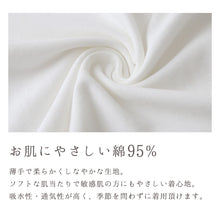 画像をギャラリービューアに読み込む, 3分袖 インナー レディース 半袖 シャツ 綿混 M L LL アンダーウェア 女性 肌着 下着 敏感肌 肌に優しい コットン 綿 シンプル 無地 定番 黒 白 30代 40代 50代 60代
