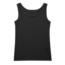 画像をギャラリービューアに読み込む, タンクトップ インナー レディース 綿混 M L LL リラックス アンダーウェア 女性 肌着 下着 敏感肌 肌に優しい コットン 綿 シンプル 無地 定番 黒 白 30代 40代 50代 60代