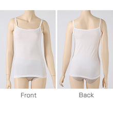 画像をギャラリービューアに読み込む, キャミソール インナー レディース 綿混 M L LL リラックス アンダーウェア 女性 肌着 下着 敏感肌 肌に優しい コットン 綿 シンプル 無地 定番 黒 白 30代 40代 50代 60代