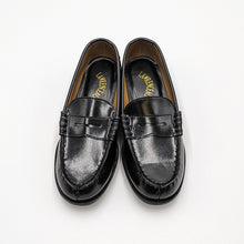 画像をギャラリービューアに読み込む, ローファー 学生靴 通学靴 合皮 靴 シューズ 女子 レディース 3E 21cm~27cm (アサヒシューズ 通学 中学校 高校 ジュニア 子供 学校 スクール) (送料無料) (取寄せ)