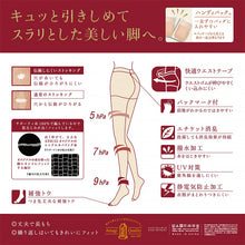 画像をギャラリービューアに読み込む, ストッキング アツギ 着圧 パンスト パンティストッキング 3足組×2セット S-M~L-LL アツギストッキング パンティーストッキング レディース 婦人