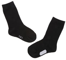 画像をギャラリービューアに読み込む, アツギ スクールソックス 名前が書ける クルー丈 靴下 2足組 14-16cm~20-22cm (学生 通学 ソックス 幼稚園 小学生 男子 女子 無地 黒 紺 グレー) (在庫限り)