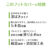 画像をギャラリービューアに読み込む, 五本指フットカバー フットカバー アツギ 深ばき 五本指靴下 カバーソックス 5本指 23-25cm 滑り止め付き 綿混 無縫製 黒 ベージュ ATSUGI 5本指ソックス 無地 atsugi 深い 深め 靴下 レッグウェア