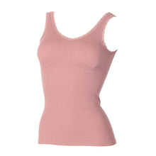 画像をギャラリービューアに読み込む, ブラトップ タンクトップ 成型 リブ カップ付きインナー レディース ヌードメイク M~LL 下着 インナー カップ付き タンク ブラカップ付き レディースインナー 肌着 (在庫限り)