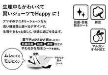 画像をギャラリービューアに読み込む, 1week 普通の日 サニタリーショーツ 生理用ショーツ 綿混 M・L (アツギ ATSUGI サニタリー 綿95% コットン ショーツ インナー 肌着 下着)