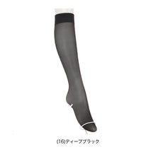 画像をギャラリービューアに読み込む, アスティーグ 黒 ショートストッキング ストッキング ひざ下 25デニール 22-25cm (ASTIGU ひざ下丈 ハイソックス 婦人 ブラック 伝線しにくい)