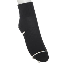 画像をギャラリービューアに読み込む, ソックス ハイカット ジュニア ショート丈 ロークルー 靴下 白 黒 紺 12cm丈 3足組 22-24cm・24-26cm ショート レディース 女子 スクール 通学 部活 中学生 高校生