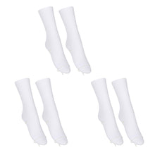 画像をギャラリービューアに読み込む, ソックス クルー クルーソックス ジュニア クルー丈 靴下 20cm丈 3足組 22-24cm・24-26cm (白 黒 紺 レディース 女子 スクール 通学 部活 中学生 高校生)