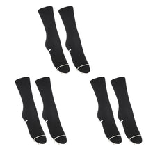 画像をギャラリービューアに読み込む, ソックス クルー クルーソックス ジュニア クルー丈 靴下 20cm丈 3足組 22-24cm・24-26cm (白 黒 紺 レディース 女子 スクール 通学 部活 中学生 高校生)