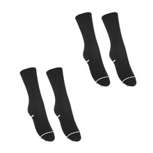 画像をギャラリービューアに読み込む, ソックス ハイカット ジュニア ショート丈 ロークルー 靴下 2足組 16-18cm~24-26cm (白 黒 紺 ショート レディース 女子 スクール 通学 部活 小学生 中学生 高校生)