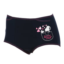 画像をギャラリービューアに読み込む, サニタリーショーツ スヌーピー ショーツ サニタリー ポケット付 生理用ショーツ 生理ショーツ ポケット付き 150~165cm (中学生 女子 下着 ガールズ ピーナッツ おしゃれ かわいい) (在庫限り)