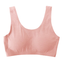 画像をギャラリービューアに読み込む, アツギ ハーフトップ ファーストブラ ジュニアブラ 子供 ブラジャー ノンワイヤー 透けにくい SS~L (キッズ ジュニア 女の子 中学生 綿 下着 インナー 女子 ハイジュニ)