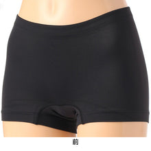画像をギャラリービューアに読み込む, 生理用ショーツ サニタリーショーツ レディース ショーツ 婦人 スポーツ アツギ 1分丈 M・L (ボクサーパンツ サニタリー 羽つき ウイング ショーツ 肌着 下着 婦人肌着 インナー) (在庫限り)