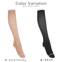 画像をギャラリービューアに読み込む, 冷やしソックス レディース ひざ下丈 サマーソックス 吸汗速乾 冷感 3足セット 22-25cm 50デニール ヌードトウ UV対策 静電気防止 消臭 蒸れにくい ストッキング風 靴下 3足セット 夏用 ハイソックス ショートストッキング 汗対策 におい対策