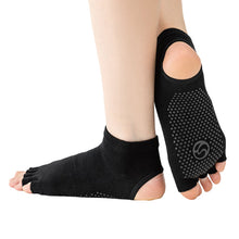 画像をギャラリービューアに読み込む, 5本指ソックス レディース 滑り止め 五本指靴下 指先なし 甲あき スニーカー丈 ヨガ 23-25cm (アツギ 靴下 ソックス ヨガソックス クリアビューティ スニーカーソックス くつした すべり止め) (在庫限り)