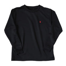 画像をギャラリービューアに読み込む, Tシャツ メンズ ラウンジウェア 長袖 裏微起毛 クルーネック 丸首 トップス 秋 冬 プレイボーイ M~LL インナーシャツ やや薄手 裏起毛 紳士 肌着 男 下着 PLAYBOY アンダーウェア ワンポイント