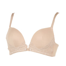 画像をギャラリービューアに読み込む, ノンワイヤーブラ ブラジャー シームレス ブラ フロントホック アツギ レディース A70~C80 (下着 夏 インナー モールドカップ シンプル 無地 e-select) (在庫限り)