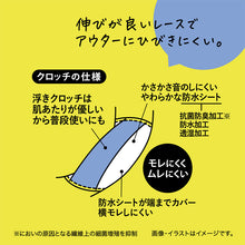 画像をギャラリービューアに読み込む, サニタリーショーツ 生理用ショーツ 可愛い 軽い日 ショーツ レディース 羽根つき M・L (生理用 防水 アツギ サニタリー 羽つき ウイング 下着 インナー)
