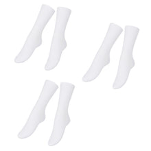 画像をギャラリービューアに読み込む, 靴下 白 キッズ ソックス クルーソックス リブ クルー丈 子供 3足組 14-16cm~24-26cm (白ソックス 中学生 クルー丈ソックス アツギ スクールソックス まとめ買い リブソックス レッグウェア)