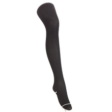 画像をギャラリービューアに読み込む, タイツ レディース フェイクタイツ 110デニール 暖かい 発熱 黒 アツギ M-L・L-LL (110d ストッキング ブラック ATSUGI 婦人 裏ベージュ パンスト パンティストッキング)