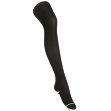 画像をギャラリービューアに読み込む, タイツ レディース フェイクタイツ 140デニール 暖かい 発熱 黒 アツギ M-L・L-LL (140d ストッキング ブラック ATSUGI 婦人 裏ベージュ パンスト パンティストッキング) (在庫限り)