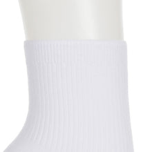 画像をギャラリービューアに読み込む, 靴下 白 キッズ ソックス ハーフミニソックス リブ ショートソックス 子供 3足組 22-24cm・24-26cm (白ソックス 中学生 白靴下 アツギ スクールソックス まとめ買い リブソックス レッグウェア)