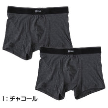 画像をギャラリービューアに読み込む, 尿漏れパンツ 男性用 ちょい漏れ ボクサーパンツ 吸水 15cc対応 2枚セット M L LL 軽失禁 前とじ メンズ 下着 パンツ シミ出し防止 ストレッチ ウエストソフトゴム PLAYBOY プレイボーイ ボクサーブリーフ エチケット インナー 尿もれ 失禁パンツ