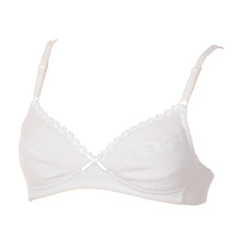 画像をギャラリービューアに読み込む, ジュニアブラ ノンワイヤー ブラジャー ノンワイヤーブラ 子供 綿 リブ ハイジュニ S~LL 下着 女の子 女子 中学生 かわいい スクールインナー ブラ ジュニア インナー ファーストブラジャー
