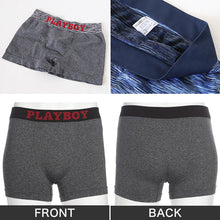 画像をギャラリービューアに読み込む, PLAYBOY ボクサーパンツ メンズ ボクサーブリーフ ブランド 成型ボクサー インナー 3枚組 M~LL セット 前閉じ 下着 男性 パンツ ボクサー シンプル おしゃれ プレイボーイ (在庫限り)