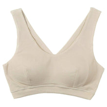 画像をギャラリービューアに読み込む, 快眠ing ナイトブラ おやすみブラ リブ ナイトブラジャー M~LL ノンワイヤーブラ ナイトインナー 夜用ブラ 寝るとき ブラジャー レディース インナー リラックス 締め付けない