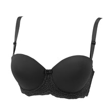 画像をギャラリービューアに読み込む, シームレスブラ ブラジャー シームレス ブラ 黒 紫 レディース ひびきにくい アツギ A70~D80 下着 夏 インナー モールドカップ シンプル 無地 e-select