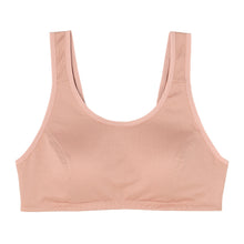 画像をギャラリービューアに読み込む, スポーツブラ 子供 ジュニアブラ スポブラ ハーフトップ カップ付き 透けにくい S M L スポーツブラジャー ジュニア インナー 下着 女子 女の子 ハイジュニ スクールインナー