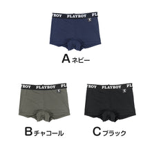 画像をギャラリービューアに読み込む, ショーツ レディース ボクサーショーツ 1分丈ショーツ 婦人 シンプル ブランド PLAYBOY M L LL 下着 肌着 インナー PLAY BOY かっこいい 綿混