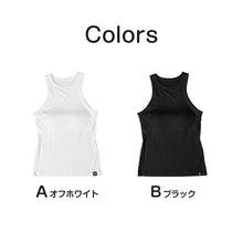 画像をギャラリービューアに読み込む, レディース アメスリタンクトップ カップ付き タンクトップ インナー ブラトップ ノースリーブ 肌着 M L LL カップ付きタンクトップ カップ付きインナー スリーブレス アメリカンスリーブタンクトップ カップ付 婦人 黒 白 下着
