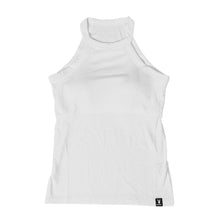 画像をギャラリービューアに読み込む, レディース ホルターネック タンクトップ カップ付き インナー ブラトップ ノースリーブ 肌着 M L LL カップ付きタンクトップ カップ付きインナー スリーブレス カップ付 婦人 黒 白 下着
