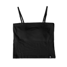 画像をギャラリービューアに読み込む, ブラトップ キャミソール カップ付き チューブトップ リブ クロップド丈 M L LL トップス ノースリーブ インナー ノンワイヤー レディース ショート丈 プレイボーイ (在庫限り)