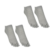 画像をギャラリービューアに読み込む, 5本指ソックス レディース ソックス 五本指靴下 スニーカーソックス スニーカー丈 くるぶし 婦人 2足組 靴下 アツギ 22-24cm・24-26cm くるぶし丈 くつした シンプル グレー 黒 外反母趾