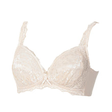 画像をギャラリービューアに読み込む, ノンワイヤーブラ ブラジャー ノンワイヤー アツギ レース ラシェール M L LL 3L レディース ふんわり 立体カップ 下着 婦人 肌着 女性 インナー おしゃれ ワイヤー無し ワイヤレス ブラ