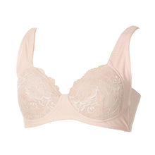 画像をギャラリービューアに読み込む, ノンワイヤーブラ ブラジャー ノンワイヤー 脇高 アツギ レース ラシェール M L LL 3L レディース 丸胸 綿混 下着 婦人 肌着 女性 インナー おしゃれ ワイヤー無し ワイヤレス ブラ
