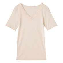 画像をギャラリービューアに読み込む, 3分袖インナー 半袖 肌着 半袖インナー レディース 吸汗速乾 ドライ アツギ M L LL 下着 インナー レディースインナー ATSUGIの肌着 アツギの肌着