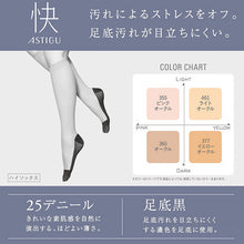 画像をギャラリービューアに読み込む, アスティーグ 快 ショートストッキング ストッキング ひざ下 ハイソックス 22-25cm ASTIGU ひざ下丈 婦人 ベージュ 柔らかい 足裏の汚れが目立ちにくい